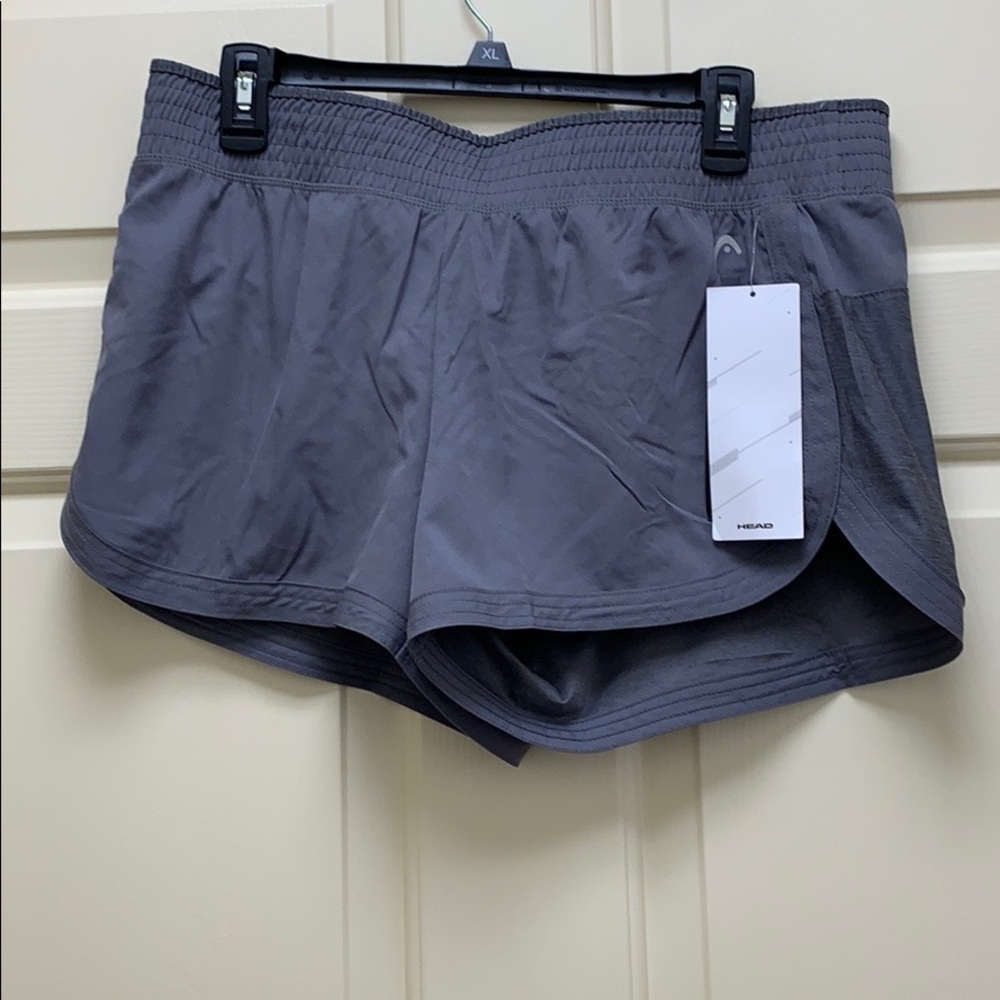 Head Slim Dri-Motion Gray Shorts